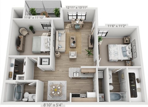 3101 Port Royale Blvd 1-2 Beds Apartment for Rent - Photo Gallery 41